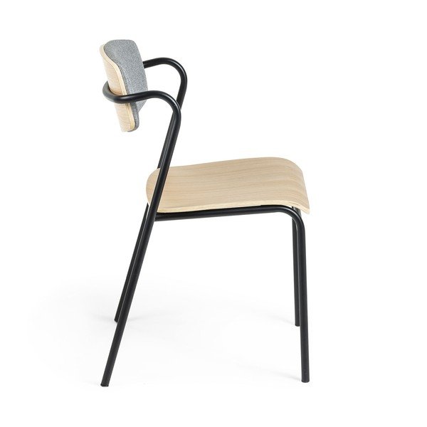 Ēdamistabas krēsls no ozolkoka Kave Home Zaha-image-2