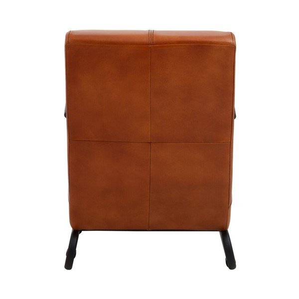Brūns ādas atpūtas krēsls Buffalo – Premier Housewares-image-4