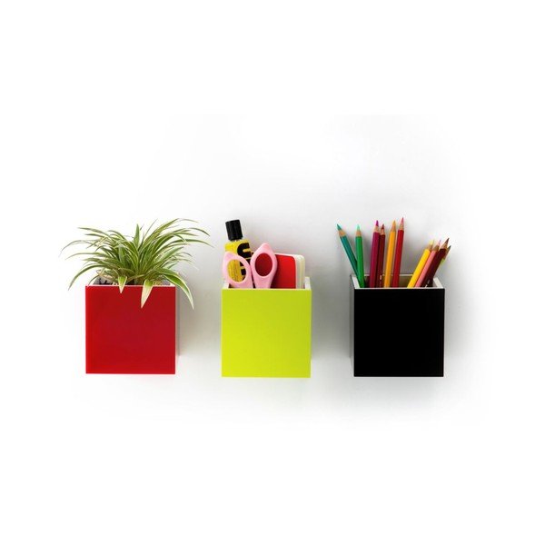 Sienas kaste Pixel Box, balta-image-1