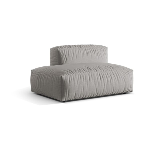 Gaiši pelēka modulārā dīvāna daļa (ar kreiso stūri) Martina – Micadoni Home-image-1