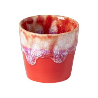 Sarkana un balta keramikas espresso tasīte Costa Nova, 90 ml