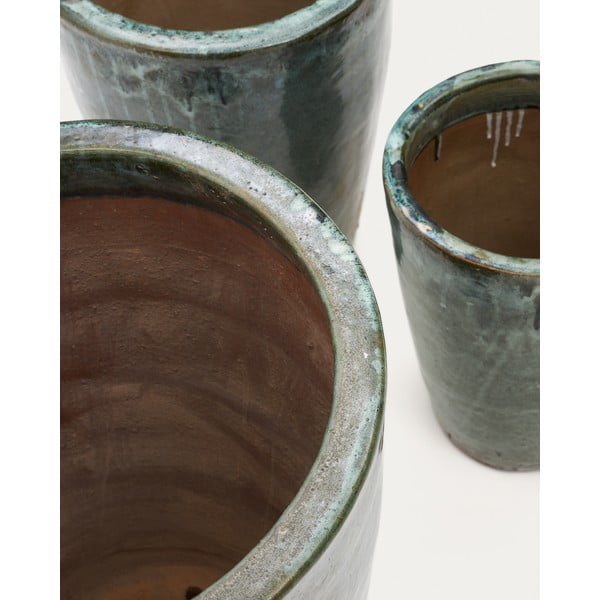 Terakotas puķu podi (3 gab.) ø 47 cm Rotja – Kave Home-image-3