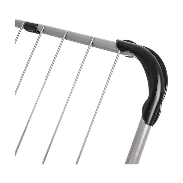 Sudraba krāsas piekarināms veļas žāvētājs 10,5 m – Orion-image-4