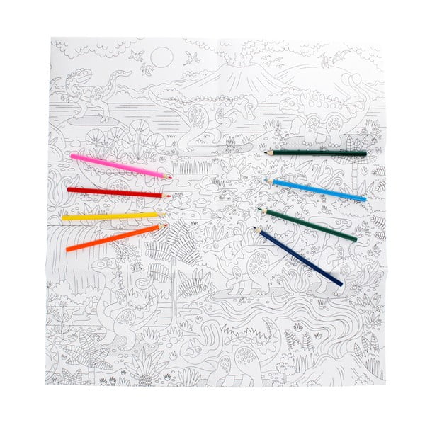 Krāsojamā grāmata Baby Dinos – Rex London-image-2