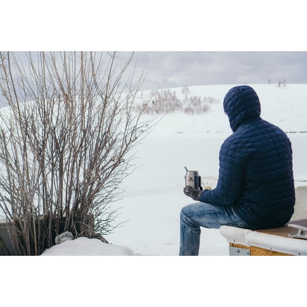 Sudraba krāsas nerūsējošā tērauda termoss pārtikai 530 ml Adventure – Stanley-image-1