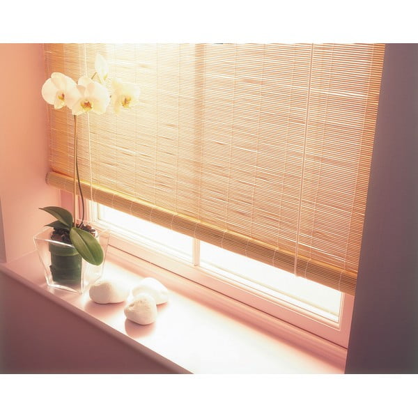 Dabīga toņa bambusa žalūzija 100x160 cm – Gardinia-image-1