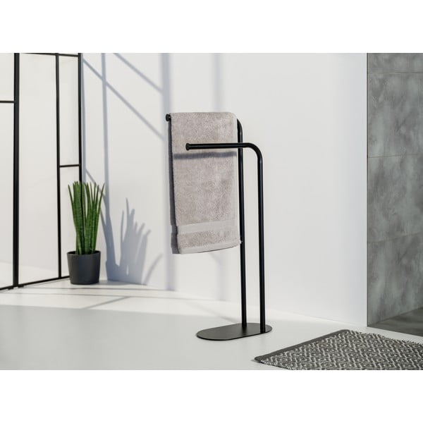 Melns tērauda dvieļu turētājs Levante – Wenko-image-2