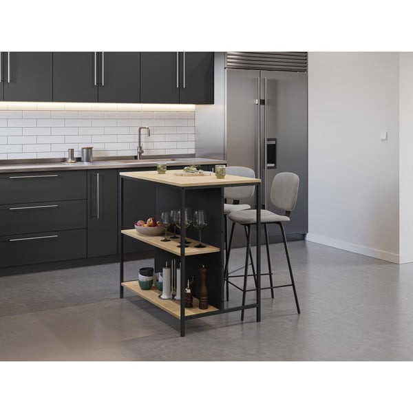 Bāra galds ar ozolkoka imitāciju 60x100 cm Sagi – Marckeric-image-2