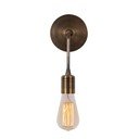 Bronzas krāsas sienas lampa Dartini – Opviq lights
