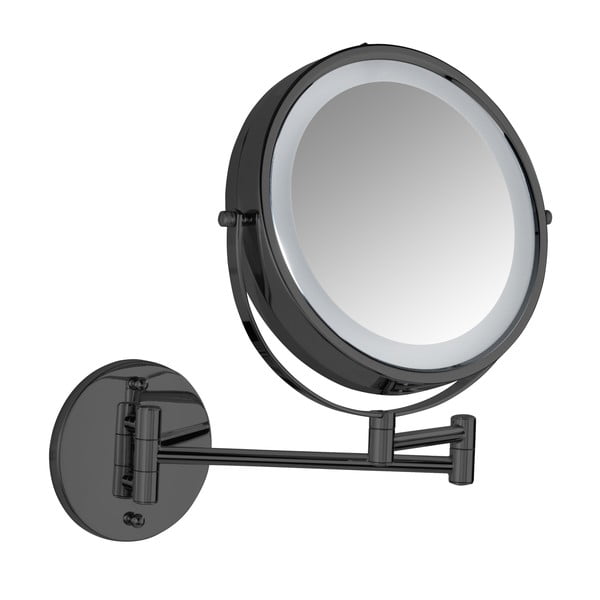 Kosmētikas spogulis ar gaismu (ar 5x palielinājumu) ø 25,5 cm Lumi – Wenko-image-2