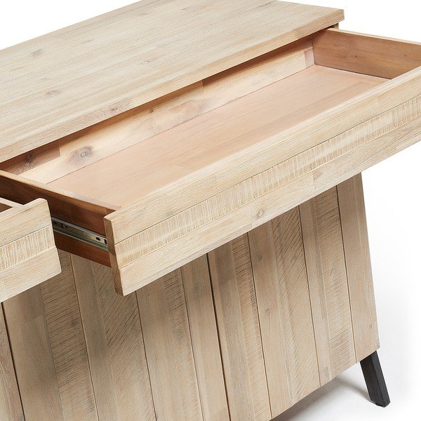 Kumode ar 2 atvilktnēm Kave Home Disset-image-3