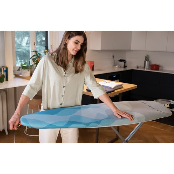 Zili pelēks kokvilnas pārklājs gludināšanas dēlim Vileda Ultra Fresh-image-2