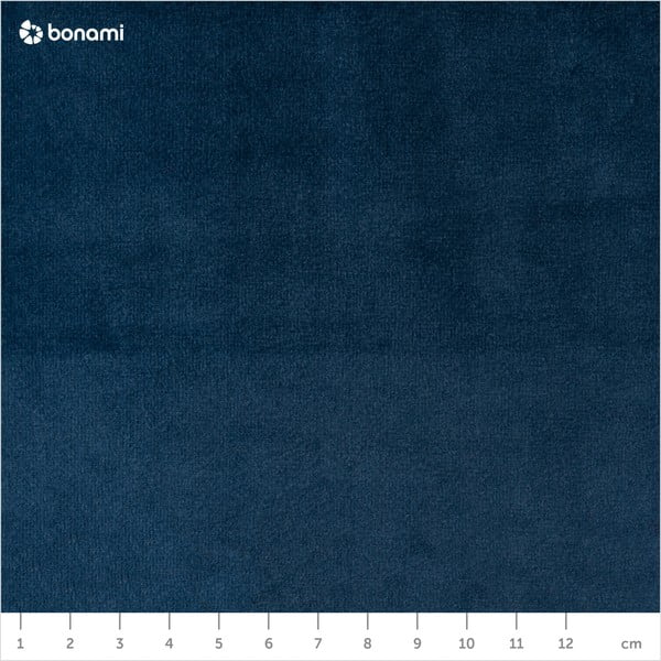 Tumši zils samta dīvāns Mazzini Sofas Benito, 158 cm-image-1