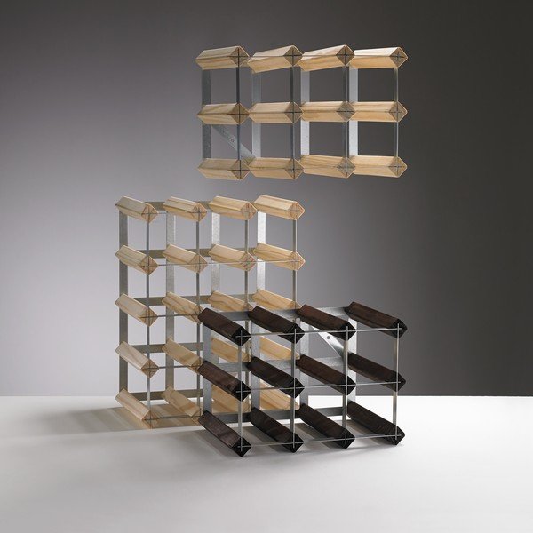 Vīna statīvs no ozolkoka 30 pudelēm – RTA-image-1