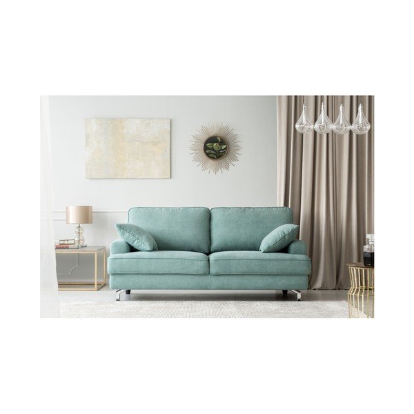 Mint zaļš divvietīgs dīvāns Kooko Home Rumba-image-1