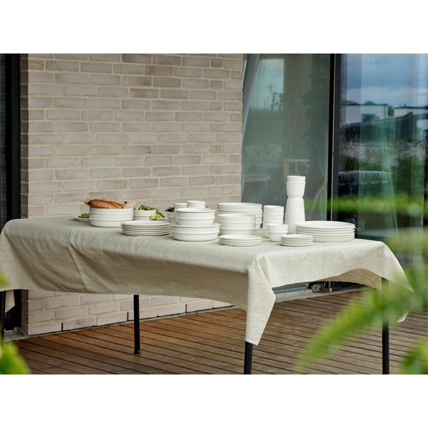 Krēmkrāsas porcelāna servēšanas bļodiņa 1,4 l Eau – Zone-image-4