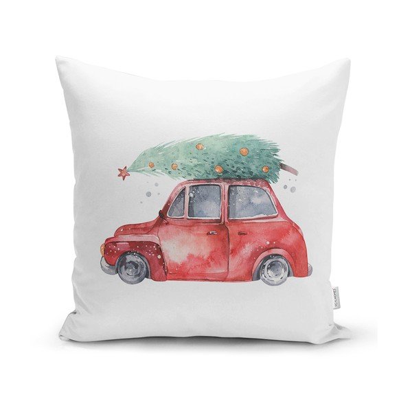 Spilvendrāna ar Ziemassvētku motīvu 43x43 cm Merry Christmas – Mila Home