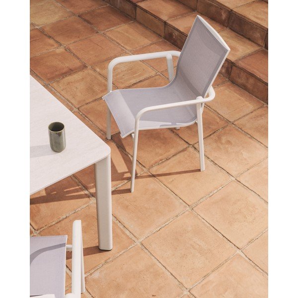 Bēšs dārza krēsls Canea – Kave Home-image-3