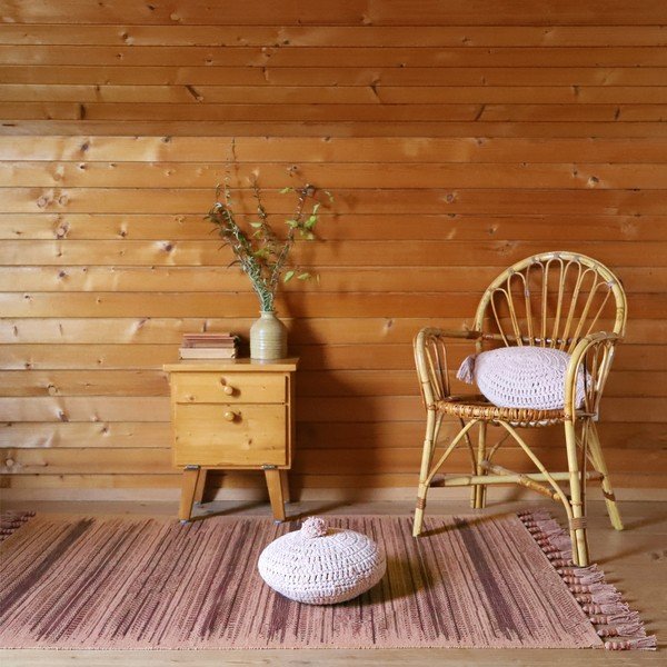 Ķieģeļu oranžs paklājs 100x150 cm Loomy – Nattiot-image-3