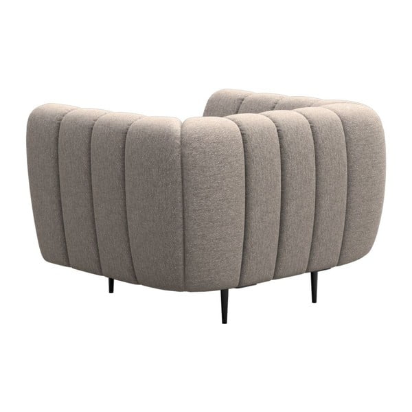 Bēšs atpūtas krēsls Shel – Ghado-image-3