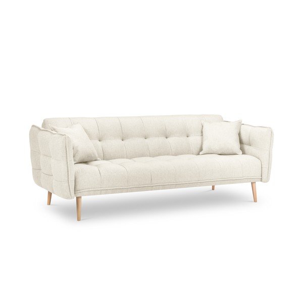 Krēmkrāsas izvelkamais dīvāns Mazzini Sofas Canna-image-2