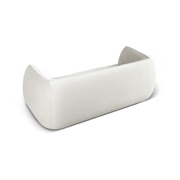 Bēšs samta dīvāns 225 cm Lando – Micadoni Home-image-3
