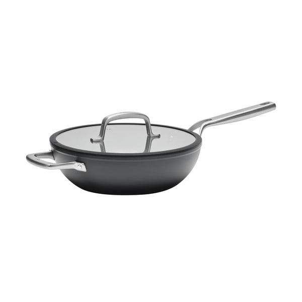 Wok panna ar vāku/ar keramikas pārklājumu ø 28 cm Meda 3.0 – FABINI