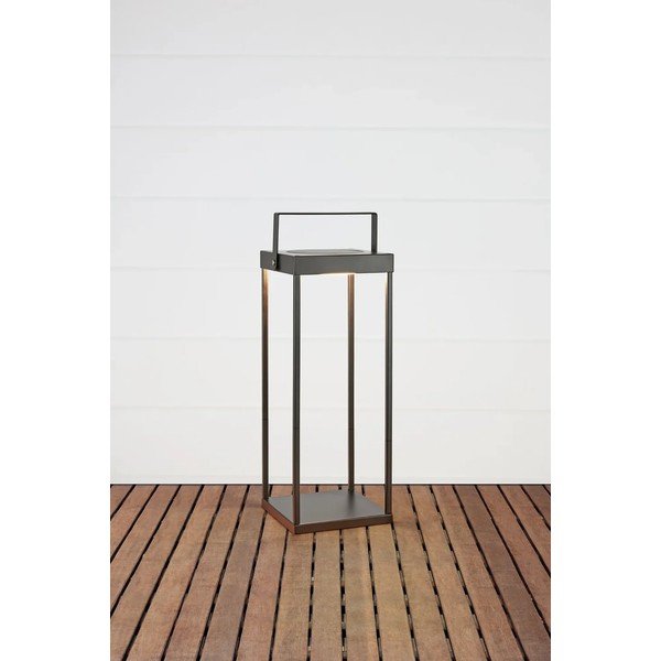 Melna āra LED laterna ar saules baterijām/ar USB (augstums 53 cm) Pure – Markslöjd-image-4