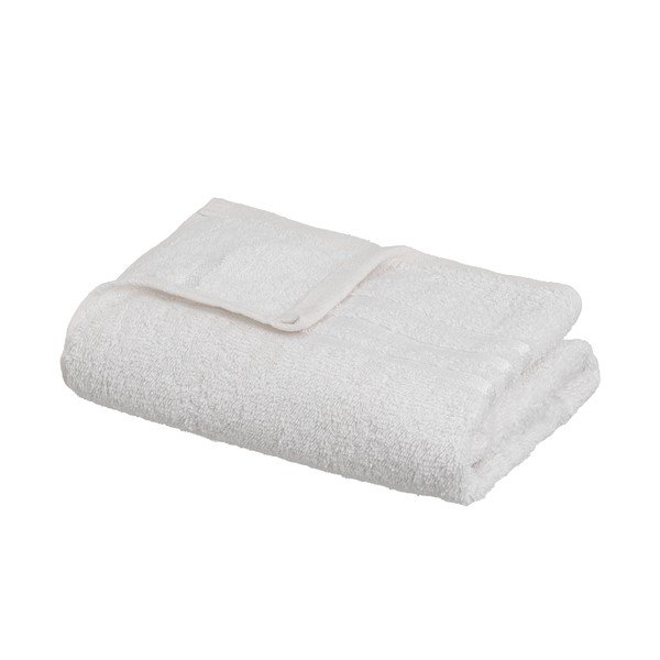 Balts frotē kokvilnas dvielis 50x100 cm Simple – Casa Selección