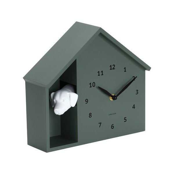 Sienas pulkstenis Peeking Doggy – Karlsson-image-1