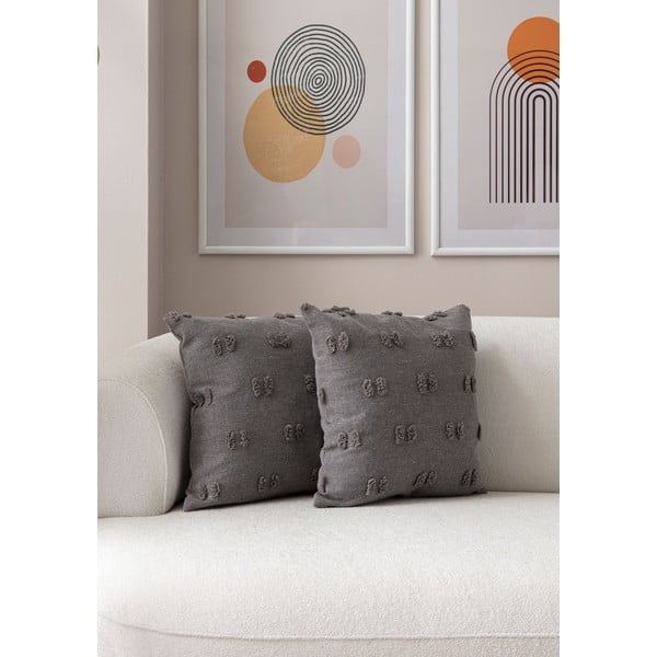 Spilvendrānas (2 gab.) 43x43 cm Tuffet – Mioli Decor-image-3