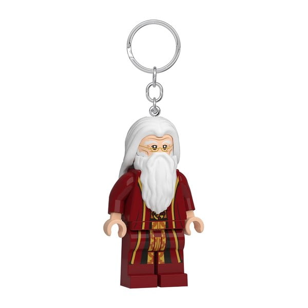 Sarkans atslēgu piekariņš ar lukturīti Harry Potter Professor Dumbledore – LEGO®