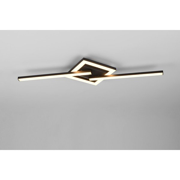 Melna LED griestu lampa 16x54 cm Viale – Reality-image-4