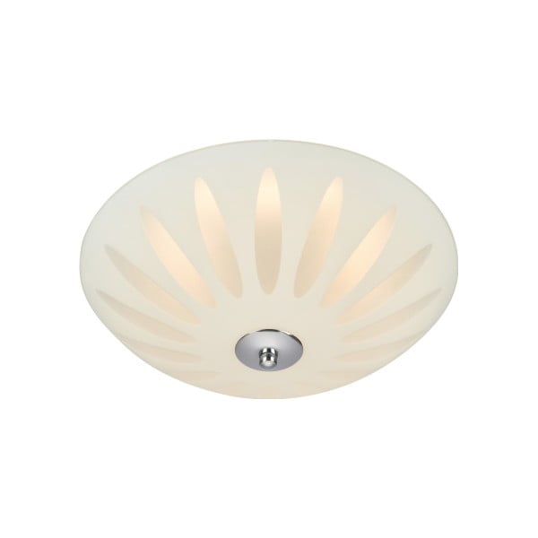 Balta LED griestu lampa Markslöjd Petal, ø 43 cm
