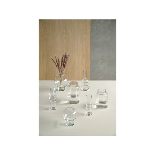 Stikla vāze Villa Collection Forged, augstums 14,5 cm-image-2