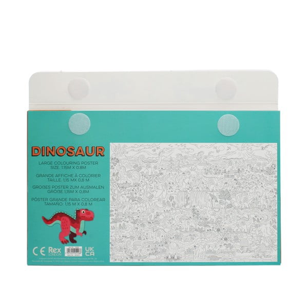 Krāsojamā grāmata Baby Dinos – Rex London-image-4