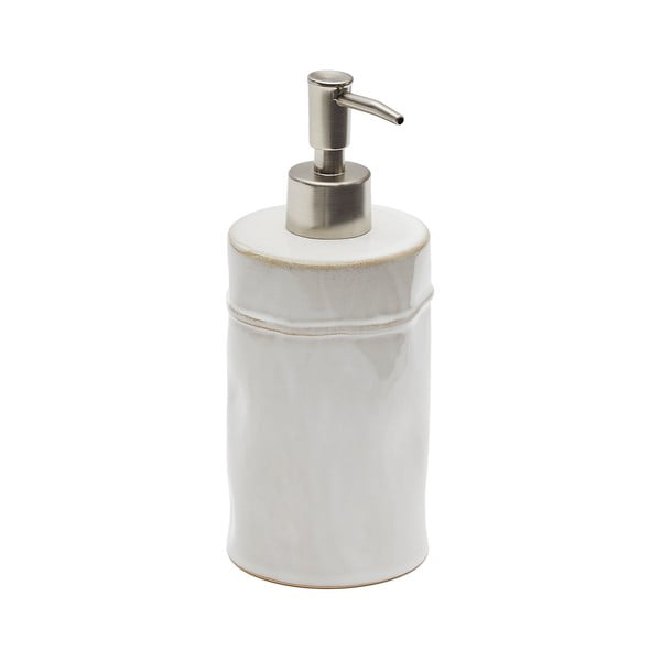 Krēmkrāsas keramikas ziepju dozators 650 ml Savel – Kave Home-image-2