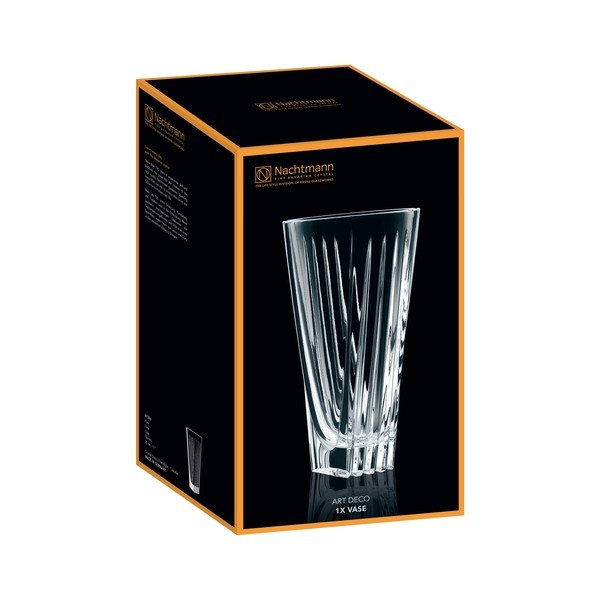 Kristāla stikla vāze Nachtmann Art Deco, augstums 28 cm-image-3