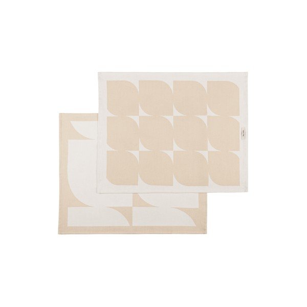 Kokvilnas trauku dvieļi (2 gab.) 50x63 cm Abi – noo.ma