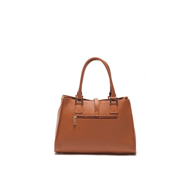 Eleganta ādas somiņa 1078 Cognac-image-3