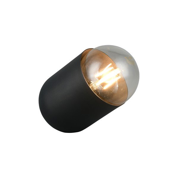 Melna metāla galda lampa (augstums 13,5 cm) Nara – Reality-image-3