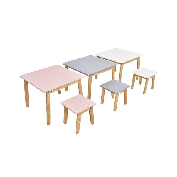 Balts bērnu galds BELLAMY Woody-image-1