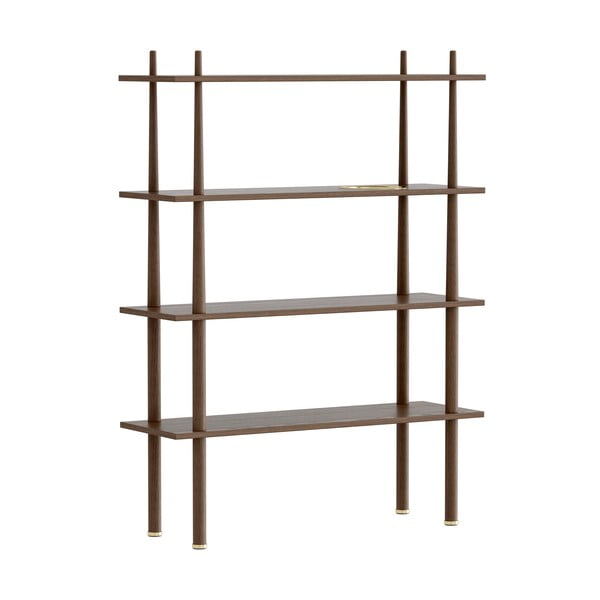 Brūna modulārā plauktu sistēma ar ozolkoka imitāciju 110x148 cm Stories – UMAGE-image-4