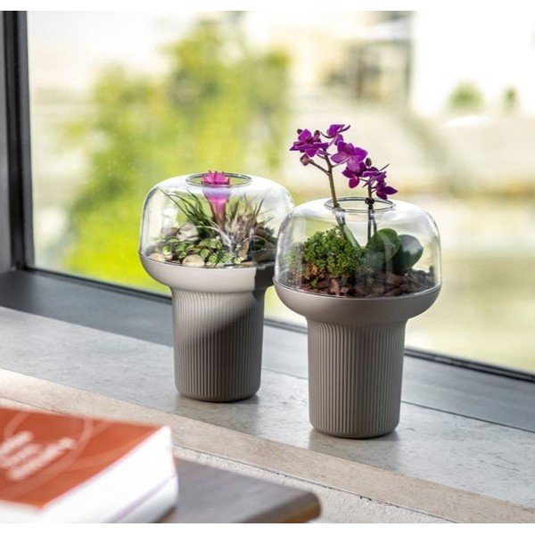 Plastmasas puķu pods ø 19 cm Humidarium – Plastia-image-1