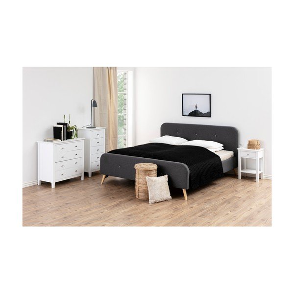 Balta kumode ar 4 atvilktnēm Actona Linnea-image-1