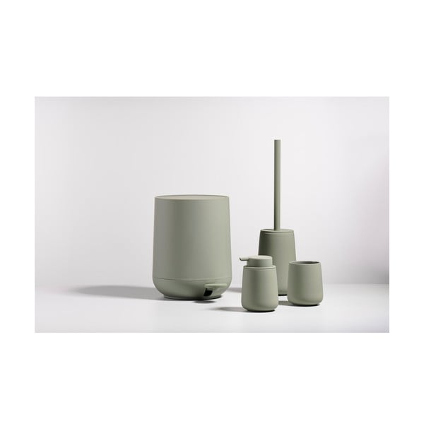 Zaļa keramikas tualetes birste Zone Nova One-image-2