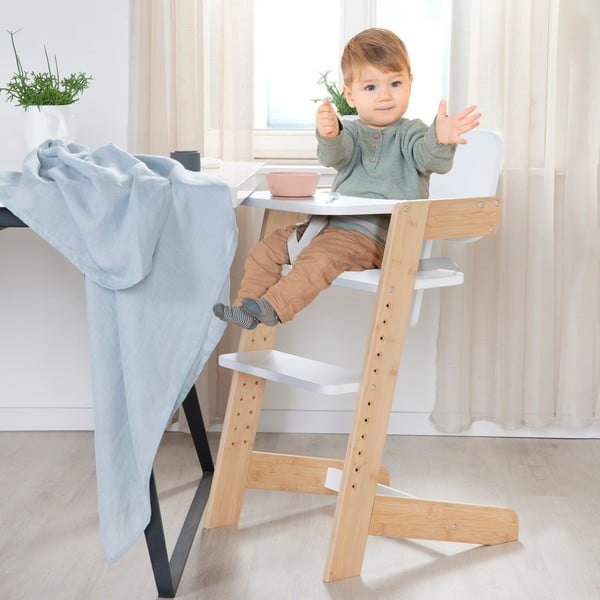 Balts bērnu barošanas krēsls Nature UP – Roba-image-4