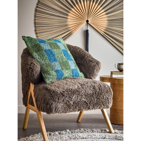 Kokvilnas dekoratīvais spilvens 50x50 cm Pil – Bloomingville-image-1