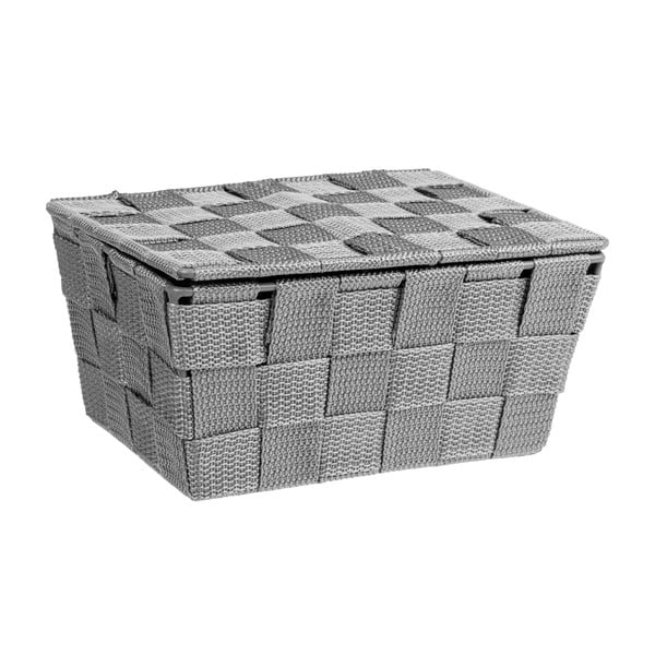 Pelēks grozs ar vāku Wenko Adria-image-1