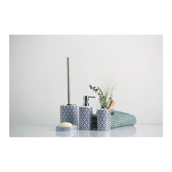 Zils keramikas ziepju dozators Wenko Lorca-image-2